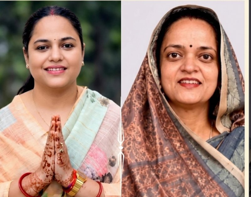 भाजपा पार्षद हर्षेंद्रा राठौड़ और आशा देवी ने भी भरा पर्चा