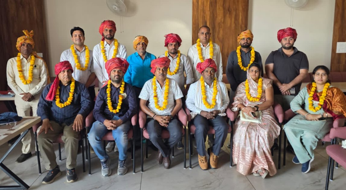 सचिन चौबे बने ब्लॉक अध्यक्ष