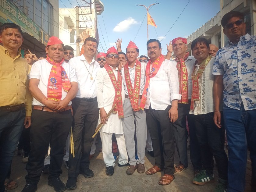 झूलेलाल जयंती पर बिजौलिया में भव्य शोभायात्रा, वाहन रैली और भजन संध्या का आयोजन