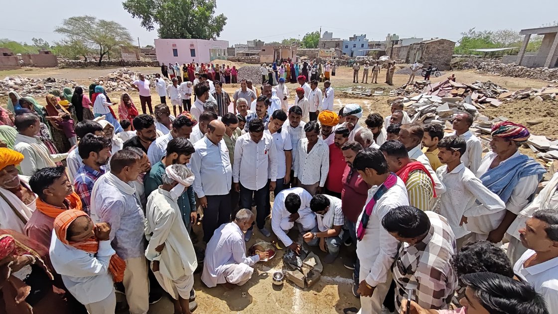 विधायक गोपाल खंडेलवाल ने किया शिलान्यास व लोकार्पण
