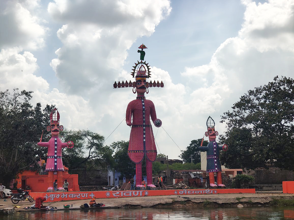 51 फिट का रावण और 31-31 फीट के मेघनाथ और कुम्भकर्ण के पुतले जलेंगे, शोभायात्रा निकलेगी