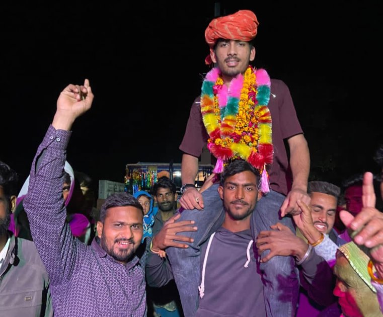 मांड्यारेडी व भोपतपुरा के तीन युवाओं का इंडियन आर्मी में चयन, हैदराबाद ट्रेनिंग कैंप के लिए रवाना हुए 