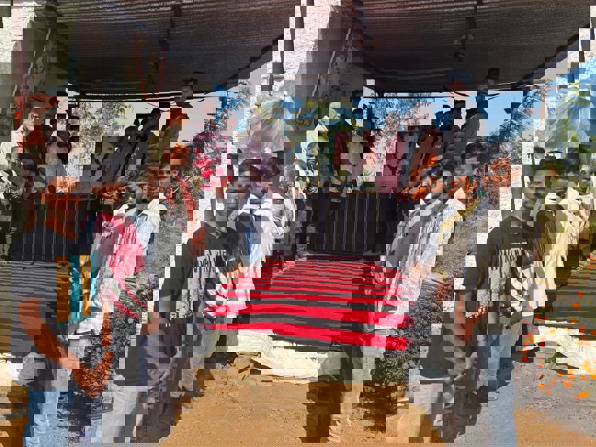 भामाशाहों का किया सम्मान, चरागाह भूमि से अतिक्रमण हटाने के लिए देंगे ज्ञापन